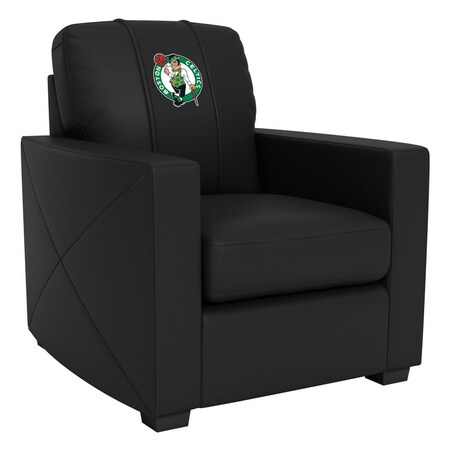 Dreamseat Silver Club Chair with Boston Celtics Logo XZ7759002CHCDBK-PSNBA30011